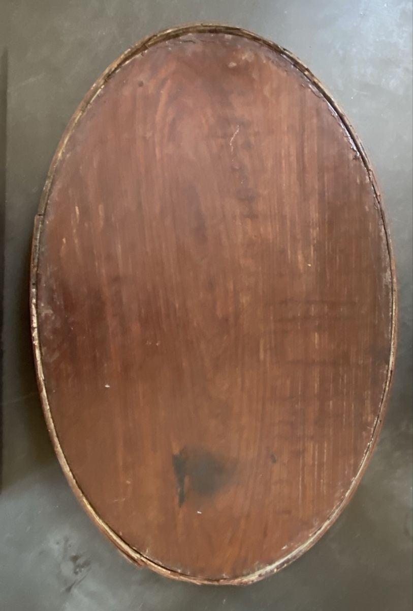 Articoli in legno: Ovale Holztafel mit Perlmutt-Intarsien – Usato da Kirchlindach venduto da Ovalix 8