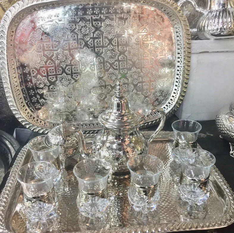 Set di piatti: Service à Thé Marocain – Nuovo e nell'imballaggio originale da cournillens venduto da Haronn 1