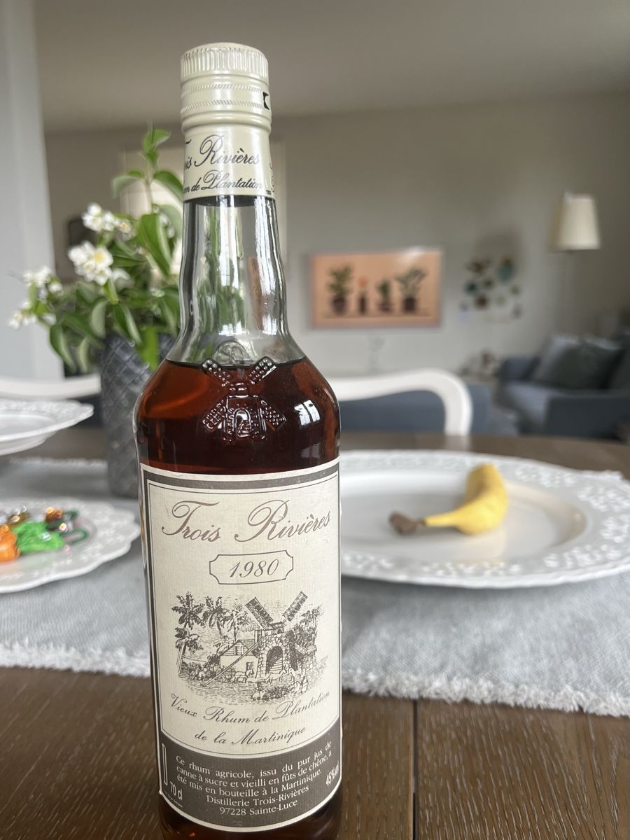 Bevande alcoliche: Trois Rivières 1980 Millésime Rum – Nuovo e nell'imballaggio originale da Fribourg venduto da Karmann74