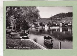 Stein am Rhein mit Schloss Hohenklingen 1947