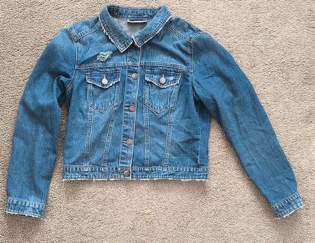 Noisy May Damen Jeansjacke  Destroyed Style | Grösse L