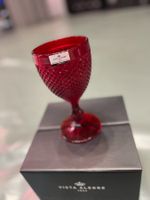 LAGERVERKAUF! VISTA ALEGRE BICOS SET 4 WATER GOBLETS RED