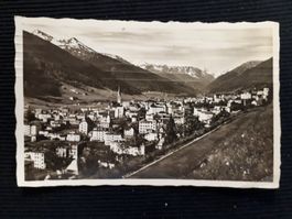 DAVOS - MILITÄRISCHE ZENSUR STEMPEL - MIT DEFEKT
