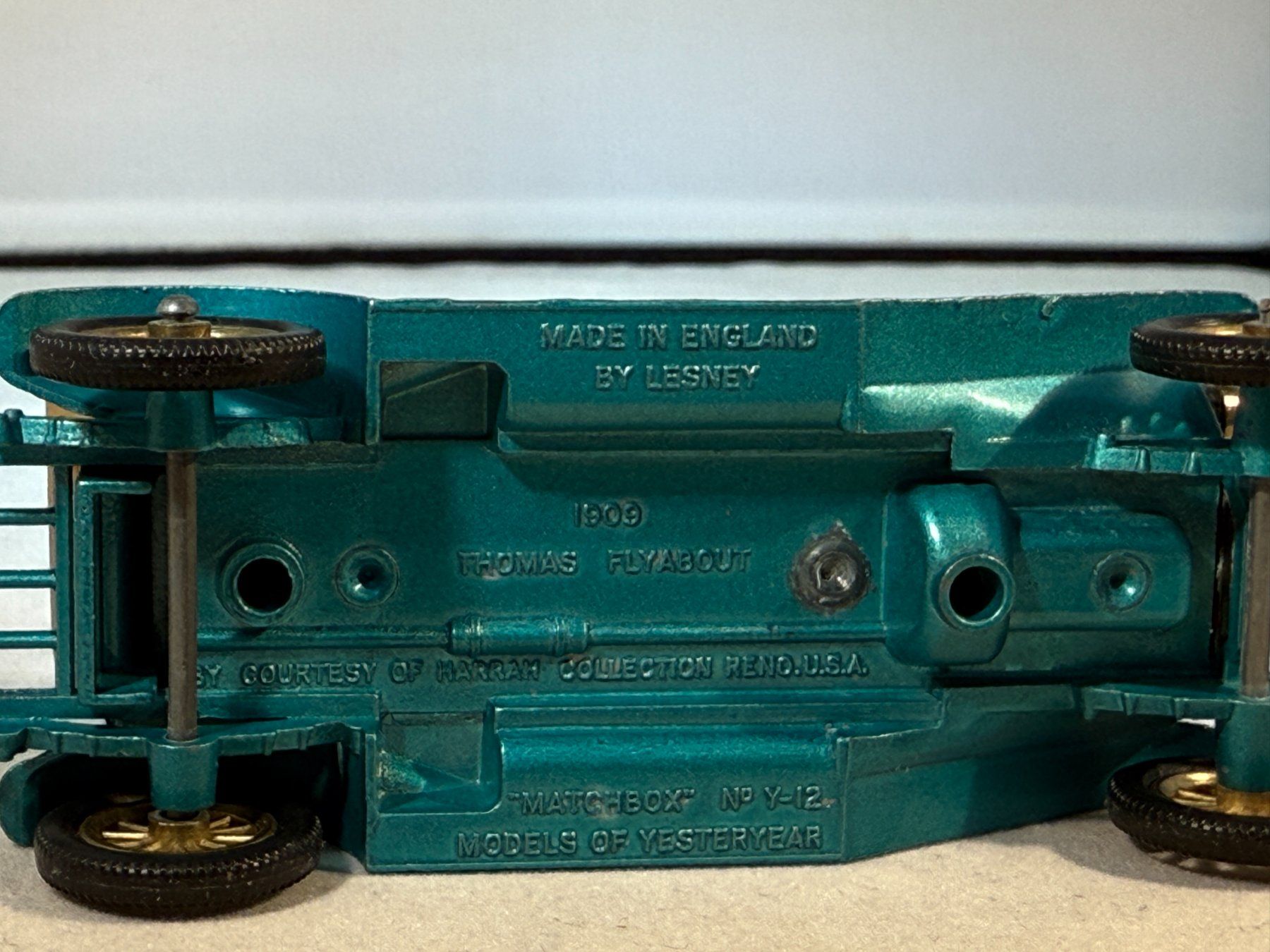 Matchbox Modellini d'auto: Thomas Flyabout 1909 Matchbox ca. 1/43 – Usato da Würenlos venduto da SWISSOLDTIMERS 1