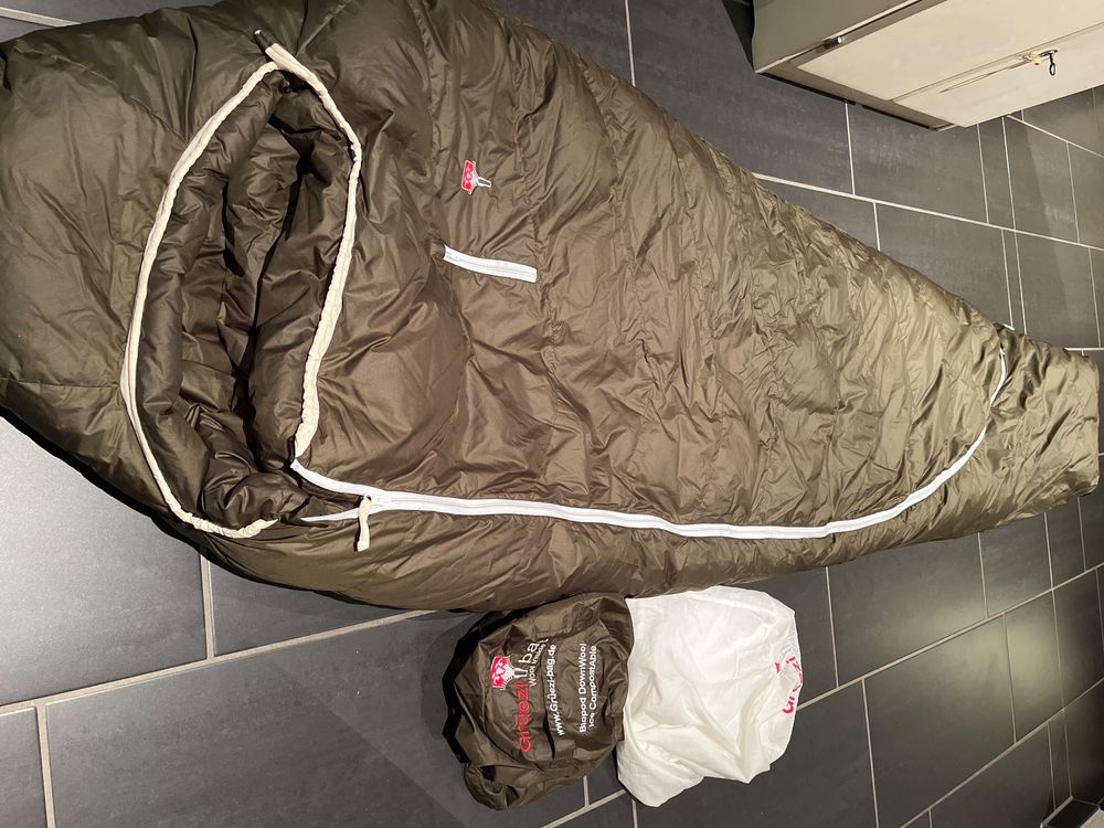 Grüezi Bag Sac De Couchage Biopod DownWool Ice (200 Cm
