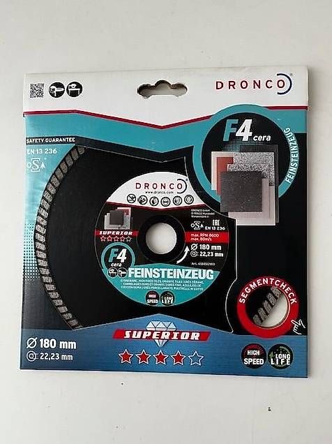 Diamanttrennscheibe Dronco Evolution F5 cera speed
