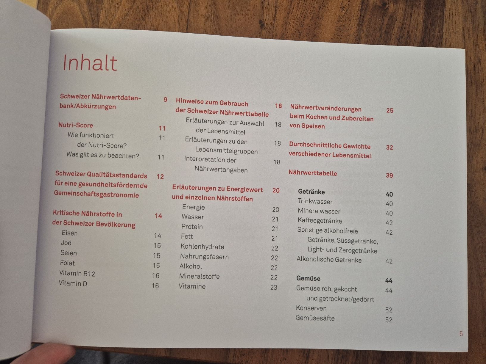 Bücher: Schweizer Nährwerttabelle BLV – Gebraucht aus Bern von cfc3 1