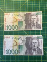 2x 1000 slowenische Tolarjev (1992)