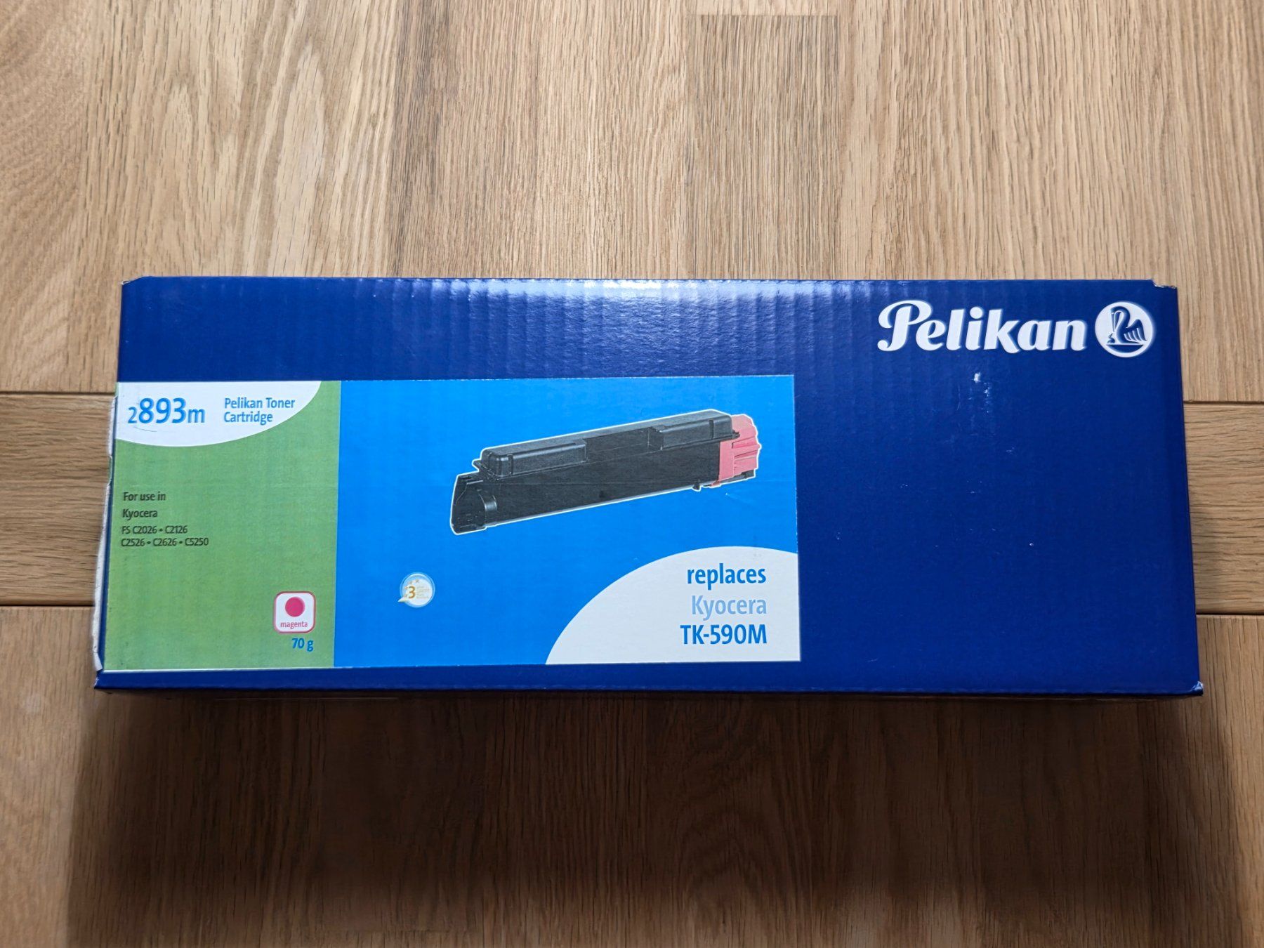 Pelikan Cartucce per stampanti & toner: Pelikan TK-590 M – Nuovo e nell'imballaggio originale da Rotkreuz venduto da vabu33