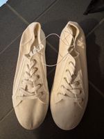 H&M Stoffschuhe weiss Grösse 40 neu mit Etikett