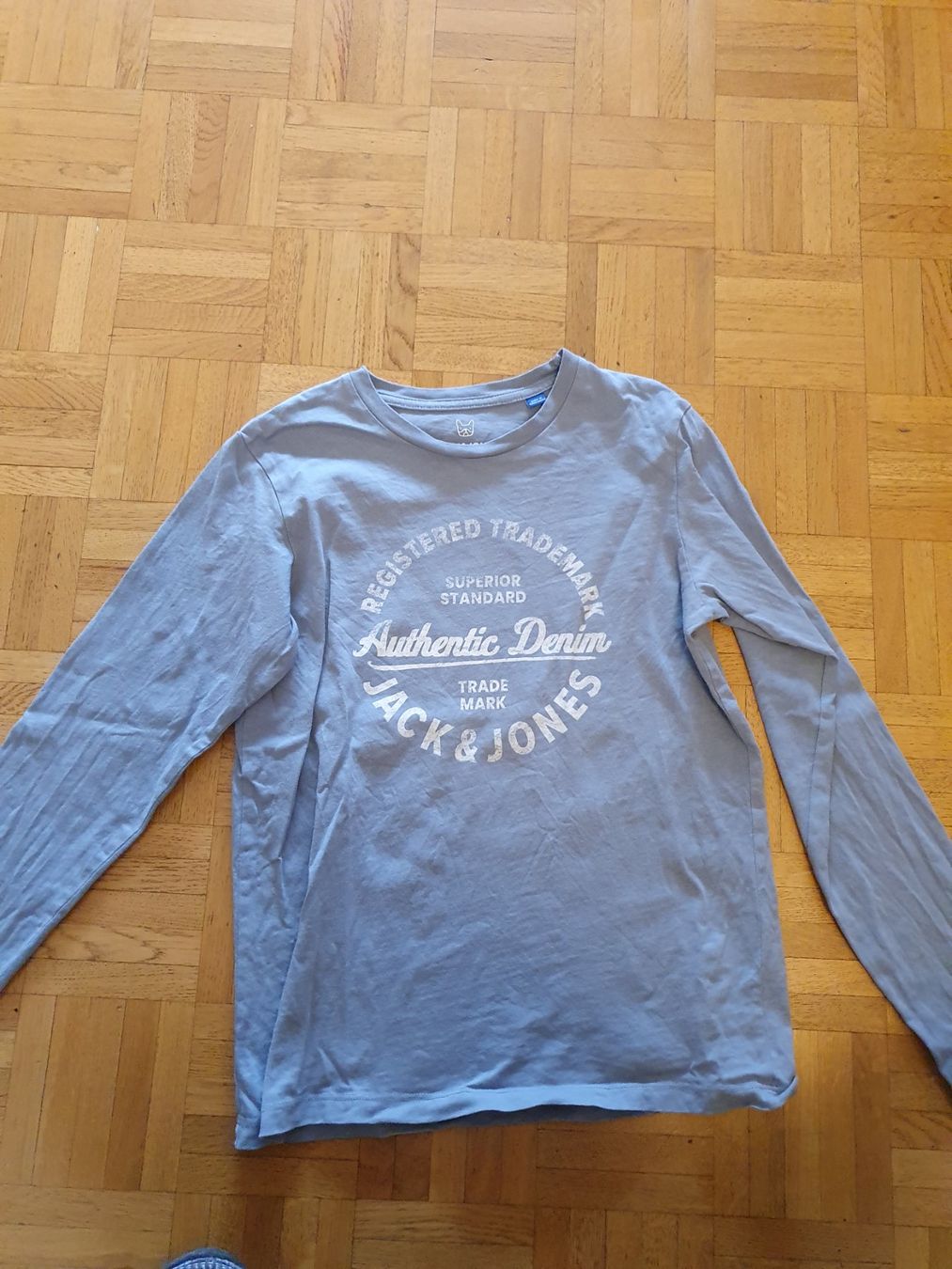 Camicie, T-shirt & Polo: 2 Langarmshirts, Gr. 140 &152, Jack&Jones & Tom Tailor – Nuovo (secondo la descrizione) da Genève venduto da sve_kk28 1