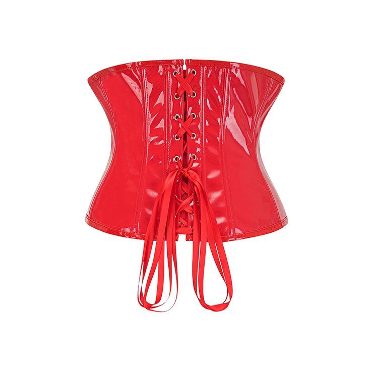 Altra biancheria intima: Gotik Lack Unterbrust Korsett in rot – Nuovo e nell'imballaggio originale da Beinwil am See venduto da yourfetishworld 2