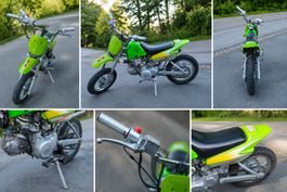 Pitbike 124ccm Grün