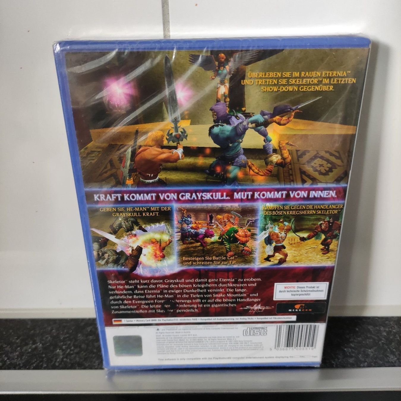 Sony Spiele: PS2 Game Sealed HE-Man – Neu und originalverpackt aus Dinhard von seuzacher 1