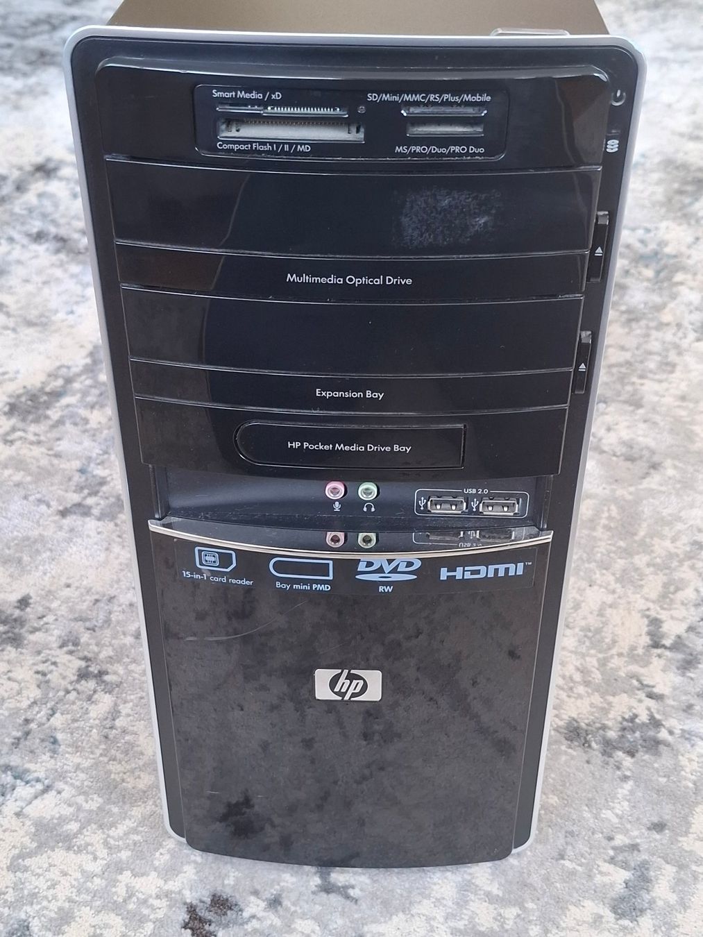 Hewlett Packard PCs: HP-Pavilio m9364 PC mit Windows 7-Office 2007 – Gebraucht aus MAGDEN von GoldenEagle2020