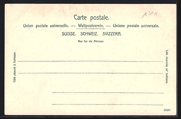 Cartoline postali: Lugano, Promenade mit Hotel Walter, Brun – Usato da Berlin venduto da bartko-reher 1
