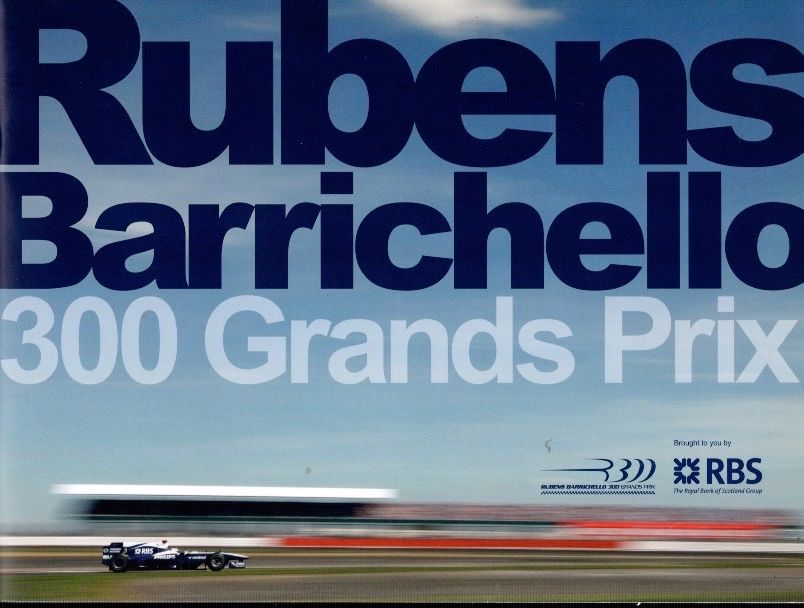 Riviste & Magazine: Rubens Barrichello •  300 Grands Prix – Usato da Riehen venduto da BMCLASSICS