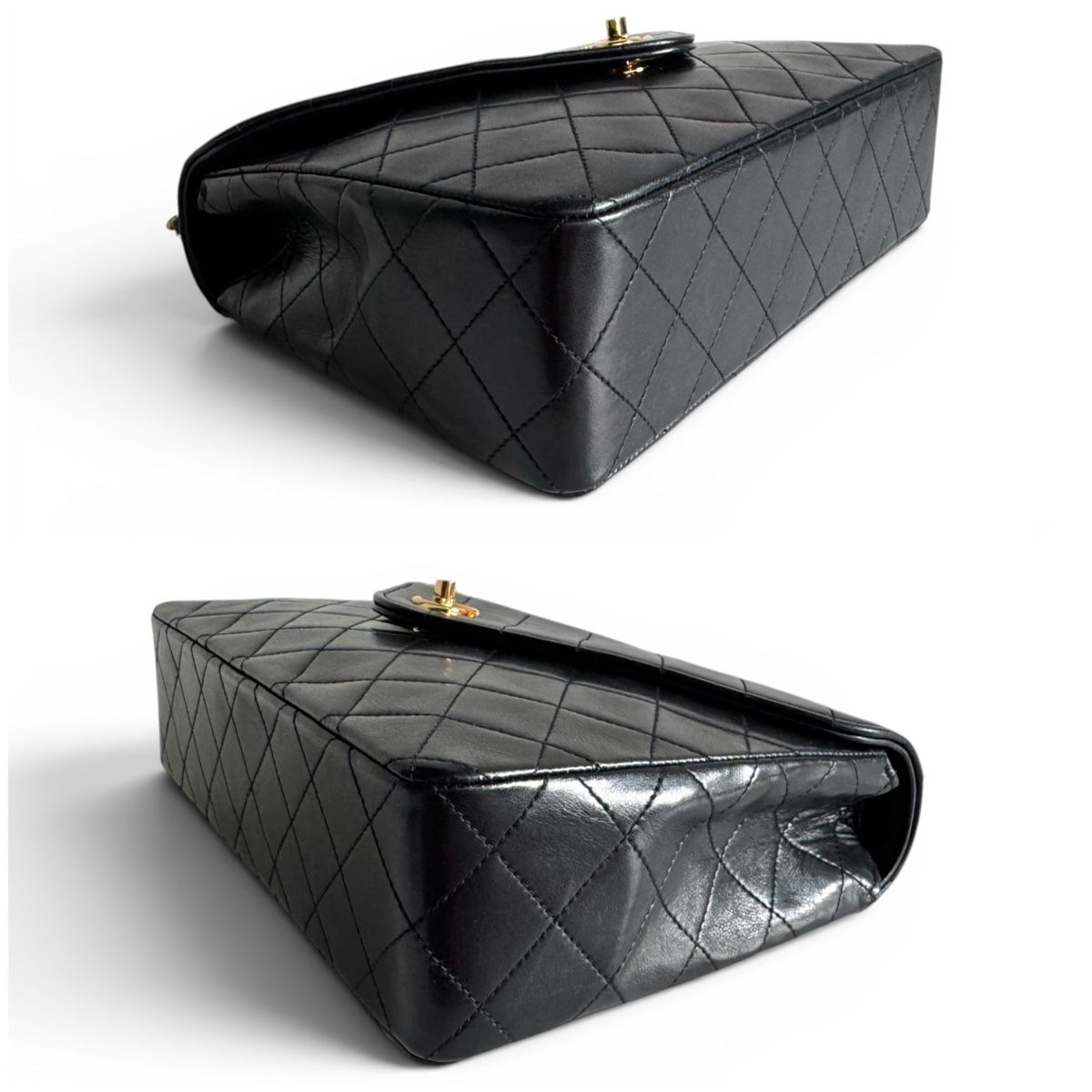Chanel Borse da donna: CHANEL Lambskin Diamond Stitch Envelope Single Flap Tasche – Usato da Kriens venduto da hannaandkiko 8