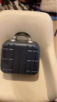 Hartschalen Beautycase dunkelblau neuwertiger Zustand