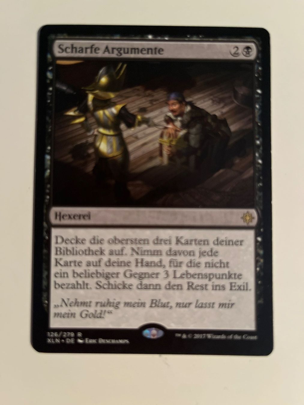 Magic The Gathering Cartes à collectionner: 1 x Scharfe Argumente - Magic: The Gathering - MtG – D'occasion à Kriens par Shadi1980