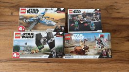 LEGO Star Wars Konvolut 75297 75267 75237 75265 OVP