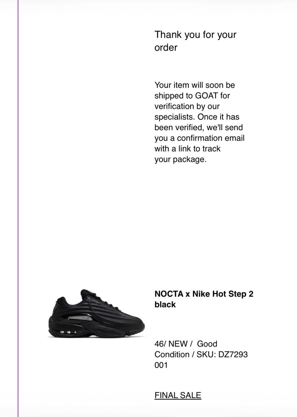 Nike Chaussures hommes: Nike Nocta Hotstep 2 – Neuf (Voir description) à Windisch par evavalente 6