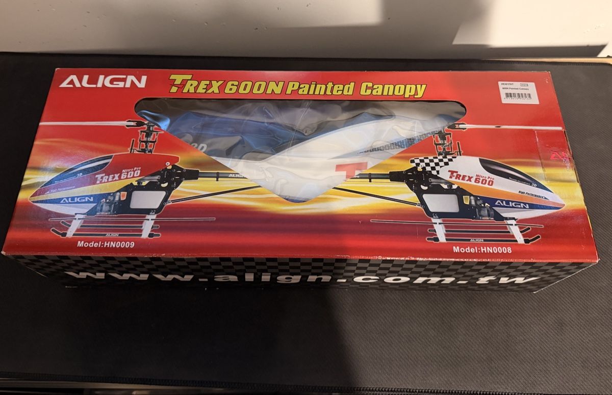 Align RC Kits de montage: Align Trex 600 Haube – D'occasion à Winterthur par R2D_Y7C 2