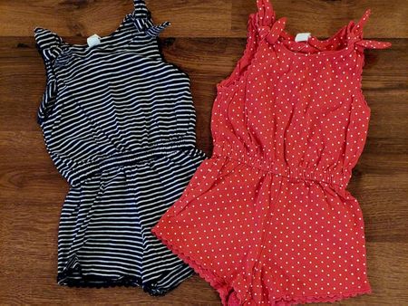 2 Jumpsuites Gr. 80