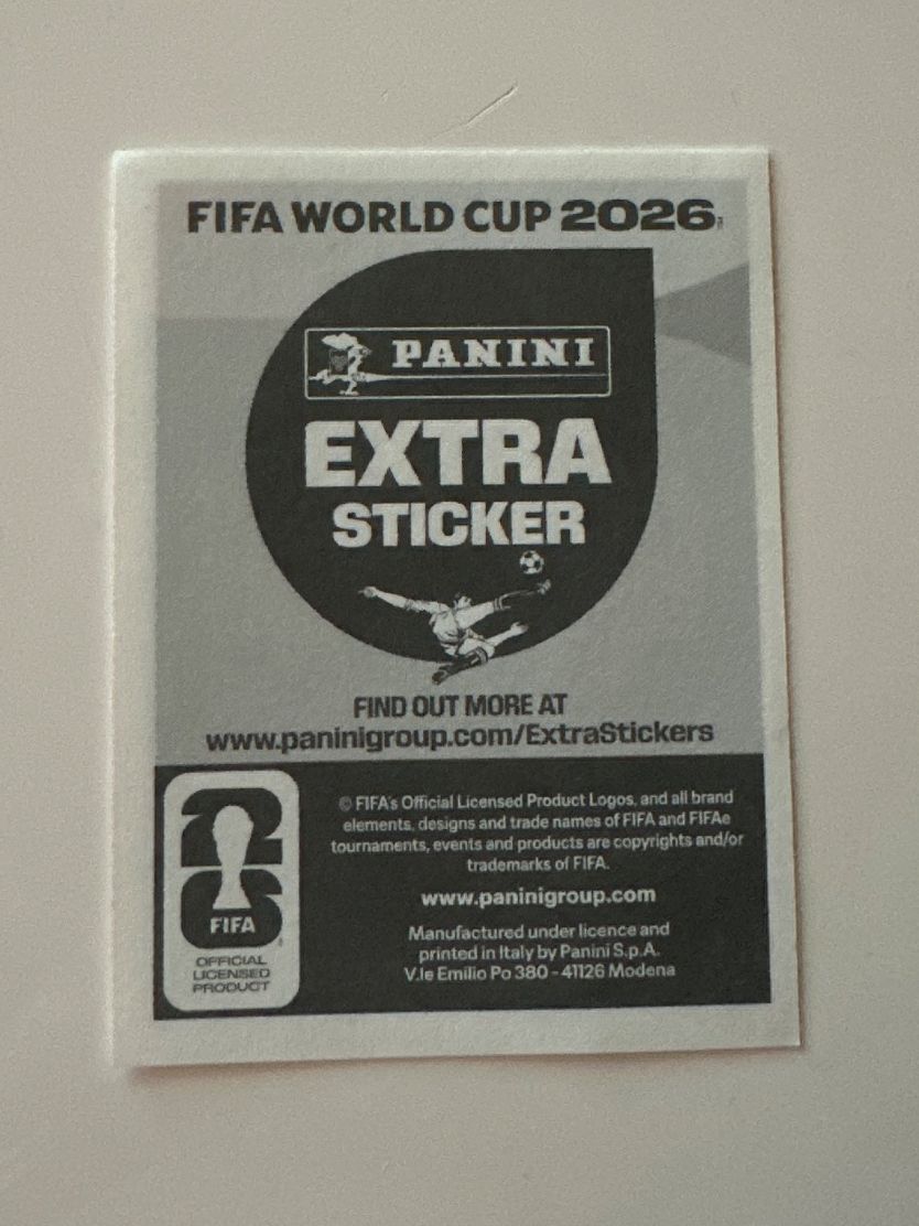 Panini Sammelbilder & Trading cards: Messi Silber Panini EXTRA STICKER 2026 – Neu (gemäss Beschreibung) aus Horw von sto_n997 1