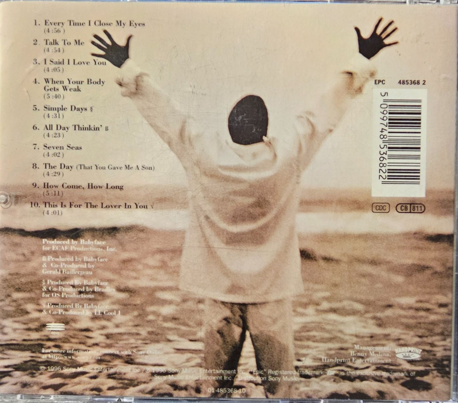 CD: Baby Face – The Day – Usato da Wahlen b. Laufen venduto da Cg10 1