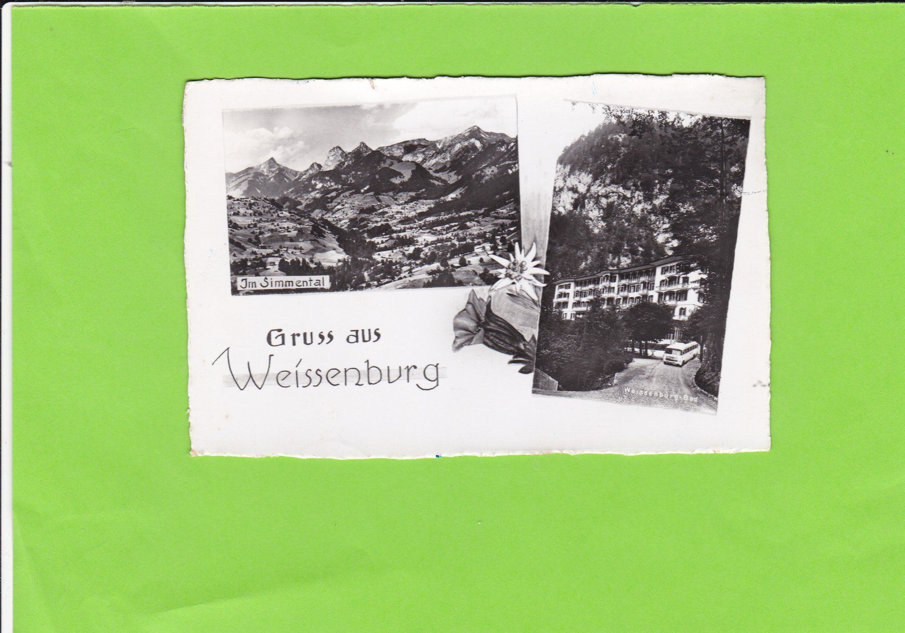 Cartoline postali: Gruss aus Weissenburg – Usato da St. Peterzell venduto da neckertal