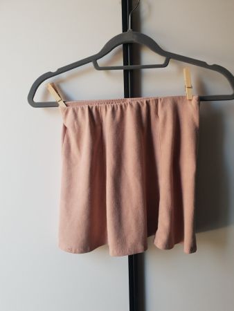 🐸 JUPE / ROCK / MINI in Faux-Suède / Kunst-Wildleder - S