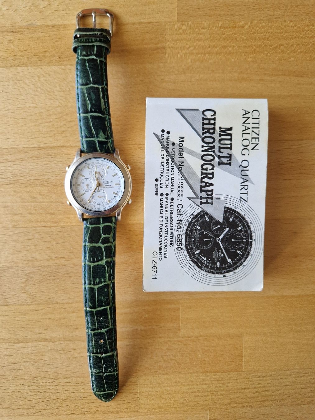 Citizen Orologi: Citizen Multi Chronograph Uhr – Usato da Bern venduto da Ak1917 1