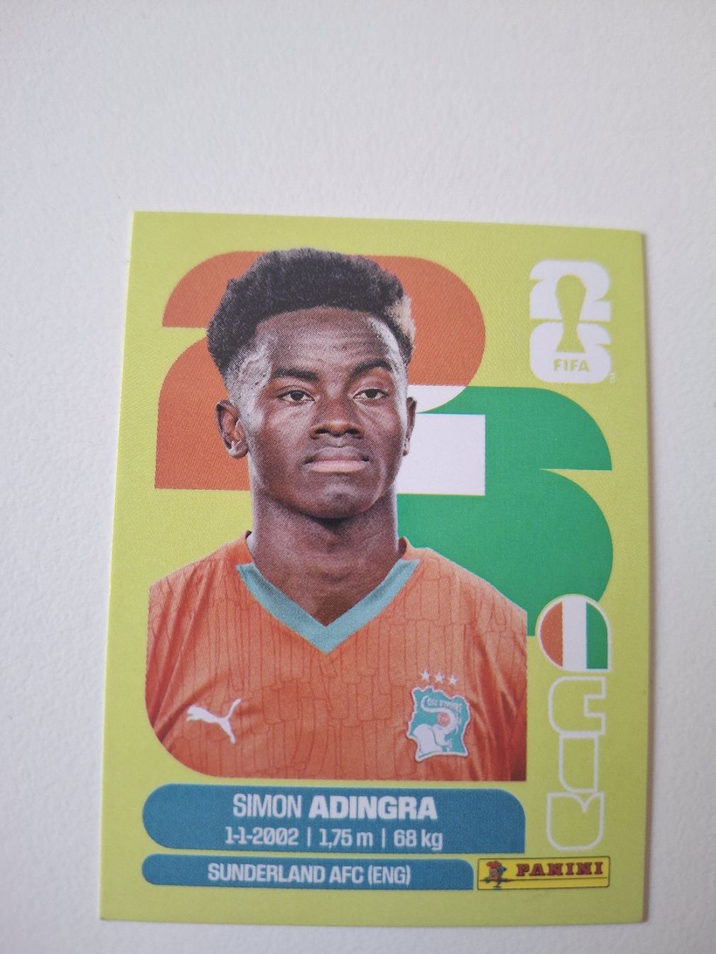 Panini Sammelbilder & Trading cards: Panini Sticker WM 2026 CIV17 Simon Adingra – Neu (gemäss Beschreibung) aus Grosshöchstetten von mro_kp9n