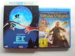 Steven Spielberg 2 DVD Edition E.T. der... & Tim und Struppi