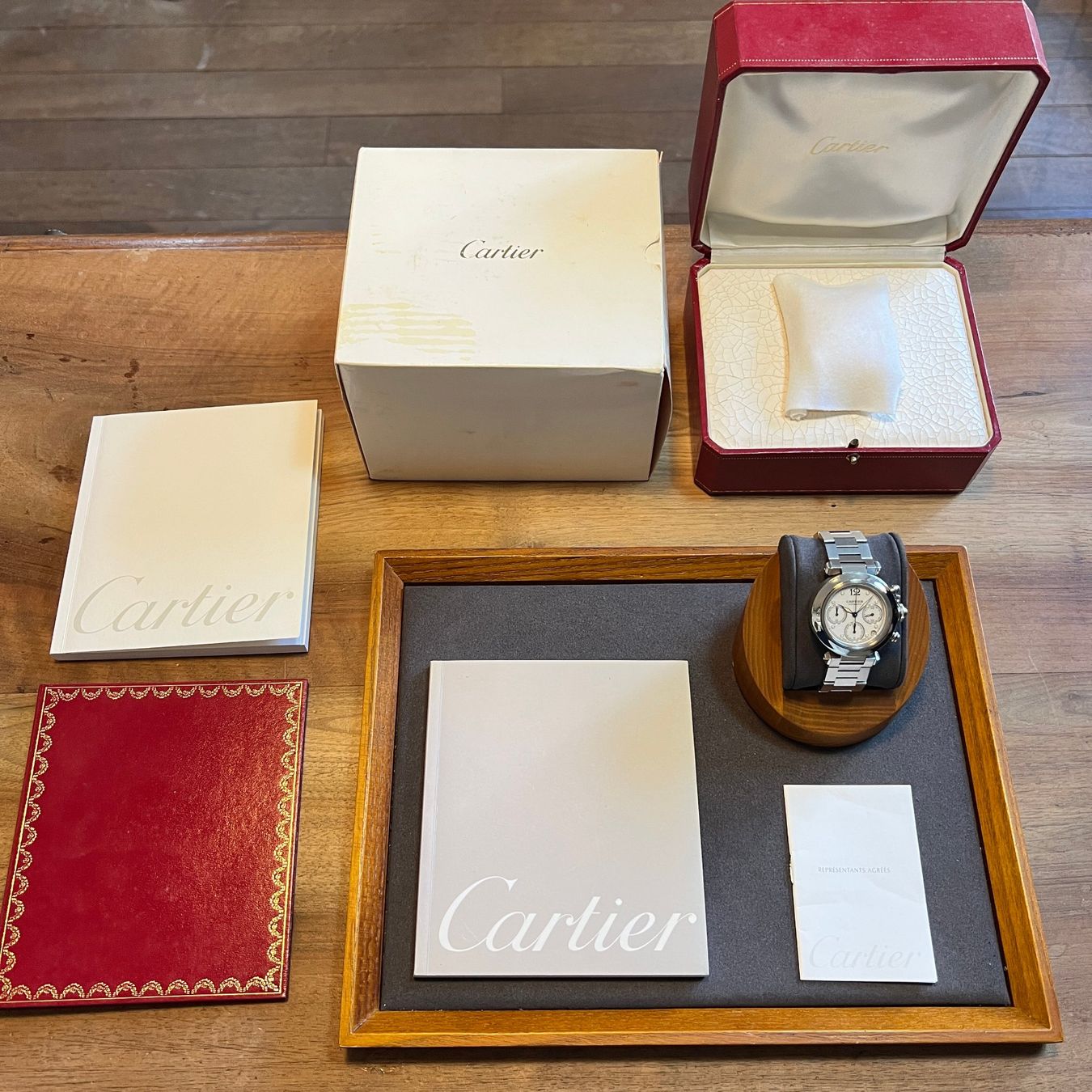 Cartier Orologi: FLASH SALE Pasha C Automatic Full Set W31039M7 – Usato da Carouge GE venduto da Watchaser 9