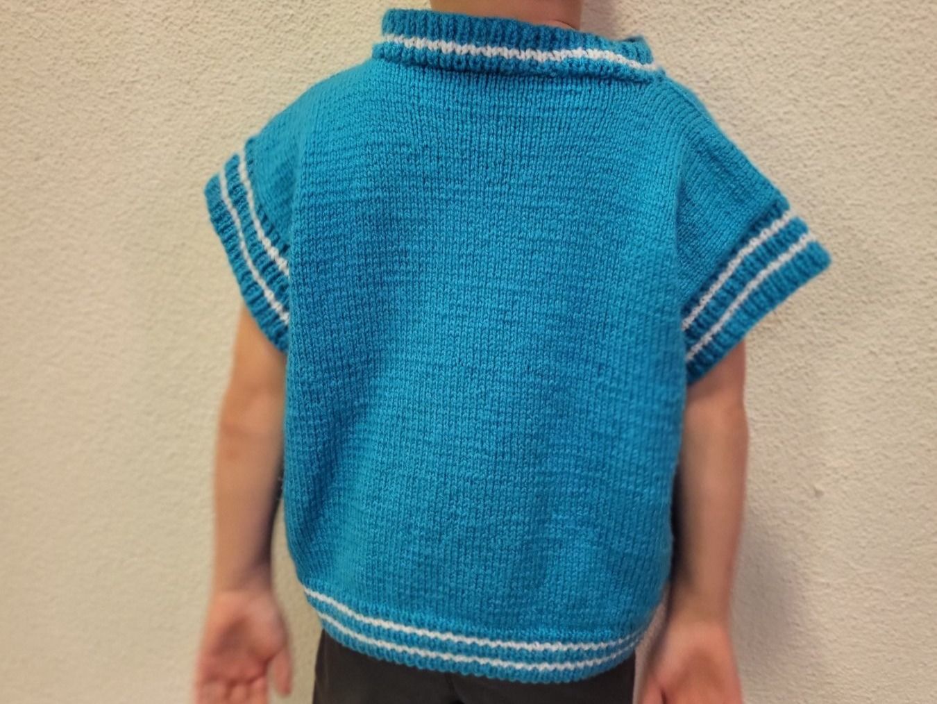 Altro abbigliamento per bambino: Weste Strick Wolle gr. 104 110 116 Hand Made – Usato da Boswil venduto da i12i 5