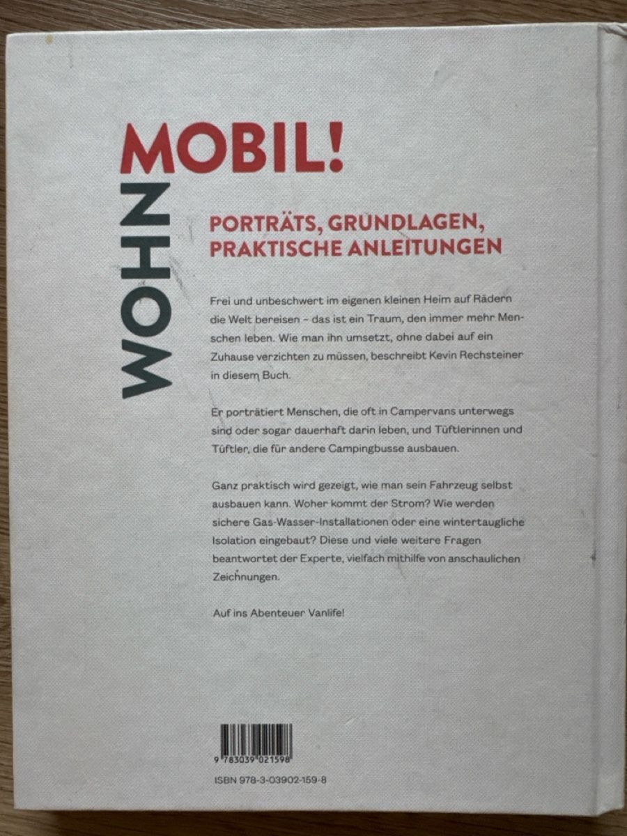 Libri: Wohnmobil Camperausbau Vanlife – Usato da Uster venduto da anj_y5lz 1