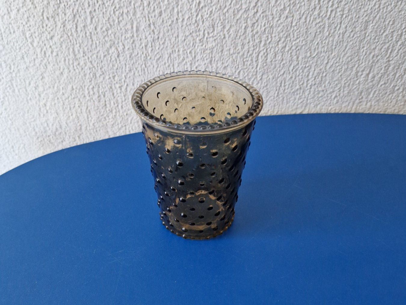 Vasi & Recipienti: Hobnail Windlicht / Vase braun – Usato da Münchenbuchsee venduto da Aare22 3