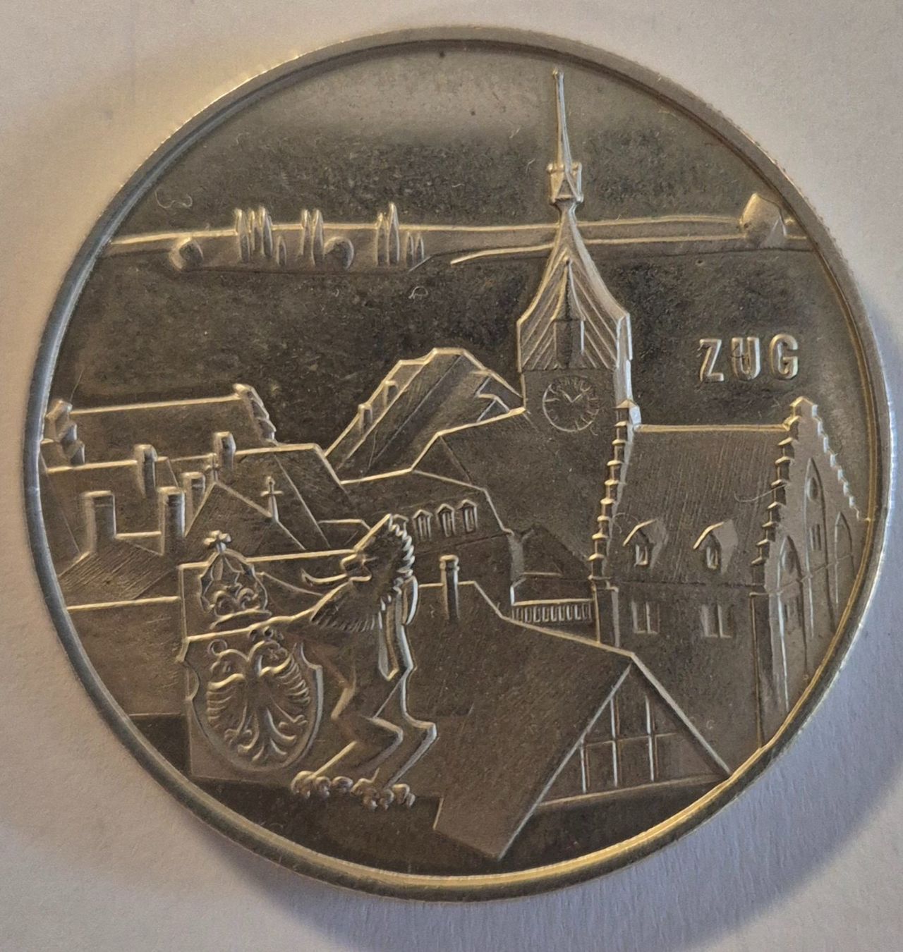 Medaglie: 1 Silbertaler Zug 1969  ab 1 Fr. ! – Usato da Luzern venduto da Vreneli_1 1