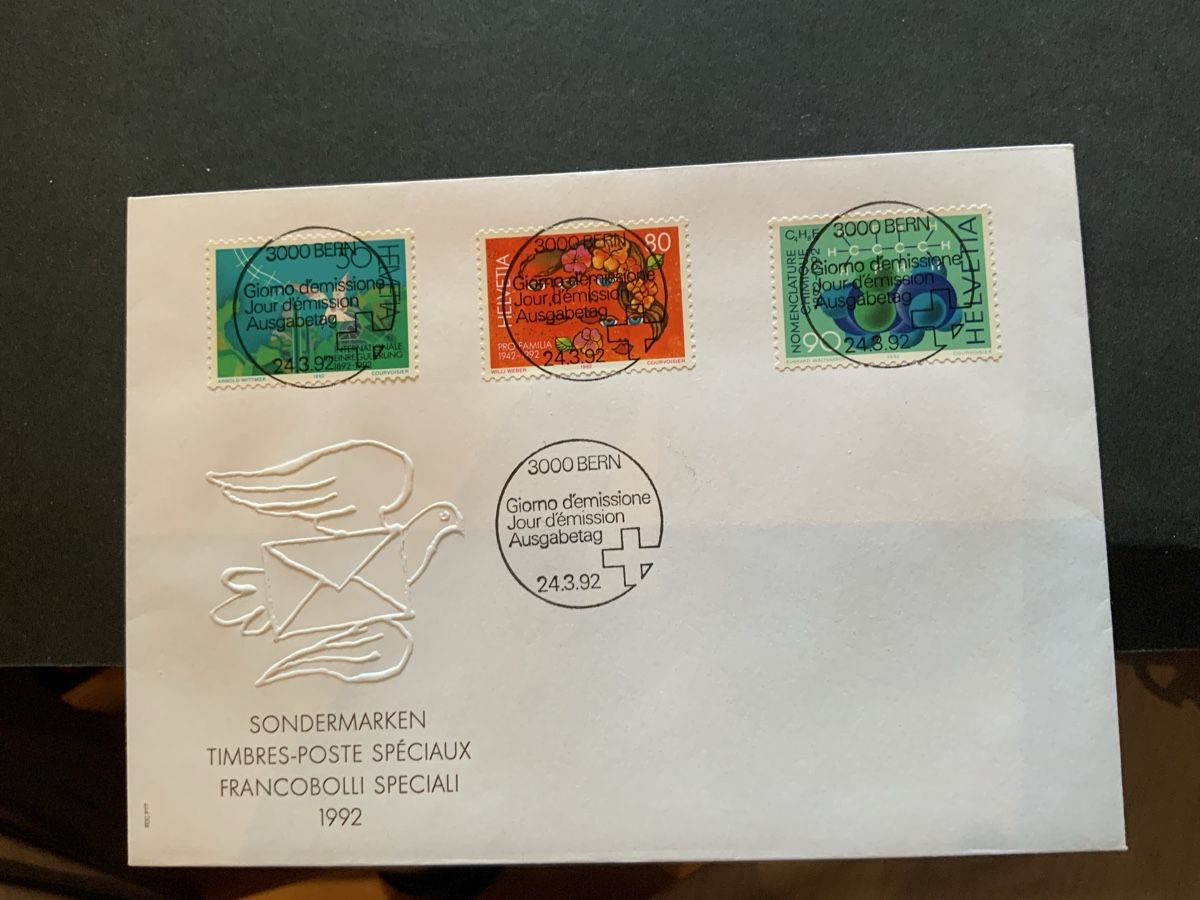 Tutti i francobolli: 1992 SONDERMARKEN FDC VOLL EINWANDFREI  – Usato da Beinwil am See venduto da Ricri
