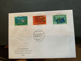 1992 SONDERMARKEN FDC VOLL EINWANDFREI 