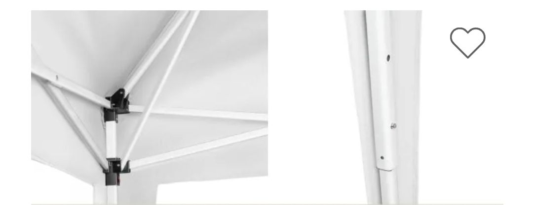 Tende & Padiglioni: Pavillon Linosa weiss – Nuovo (secondo la descrizione) da Rotkreuz venduto da NextChance 1