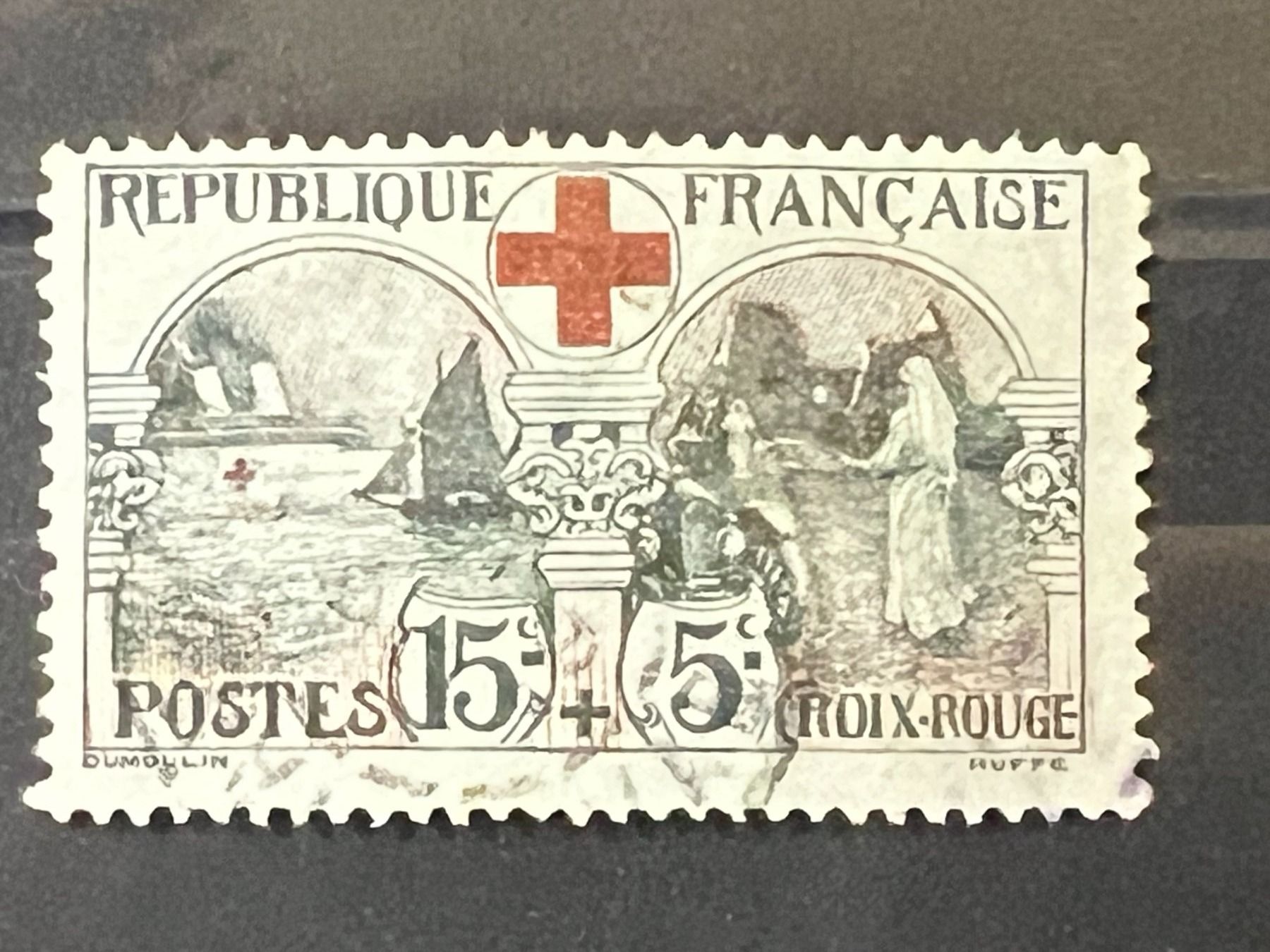 Alle Briefmarken: () Croix Rouge Infirmière 1918 Oblitéré – Gebraucht aus Lausanne von ffhoud