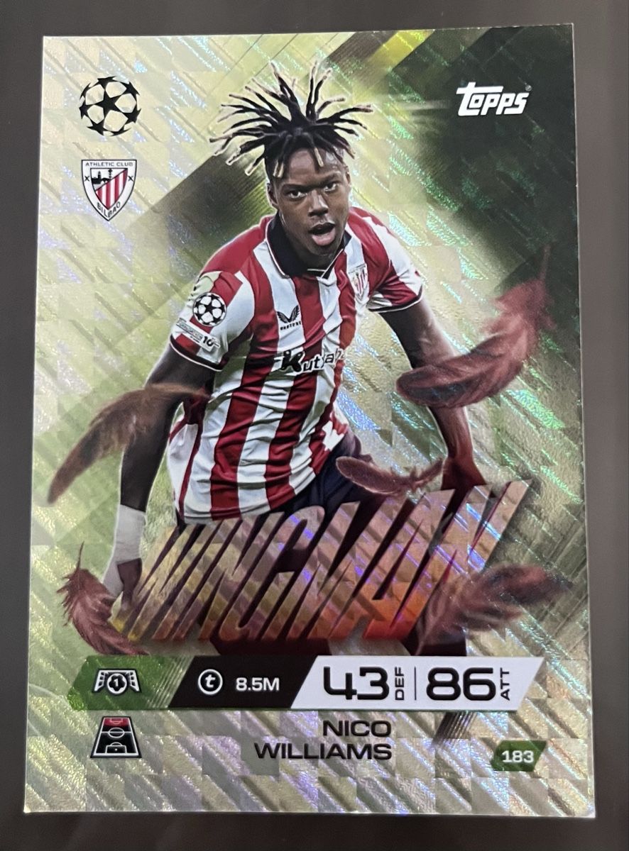 Topps Carte collezionabili: Match Attax Nico Williams – Usato da Neerach venduto da bluna18