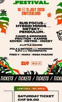 1 Mal Subset Festival Ticket (Samstag 11.7 gültig)
