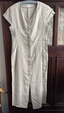 Vintage Maria Maruschka Sweden Leinen Kleid