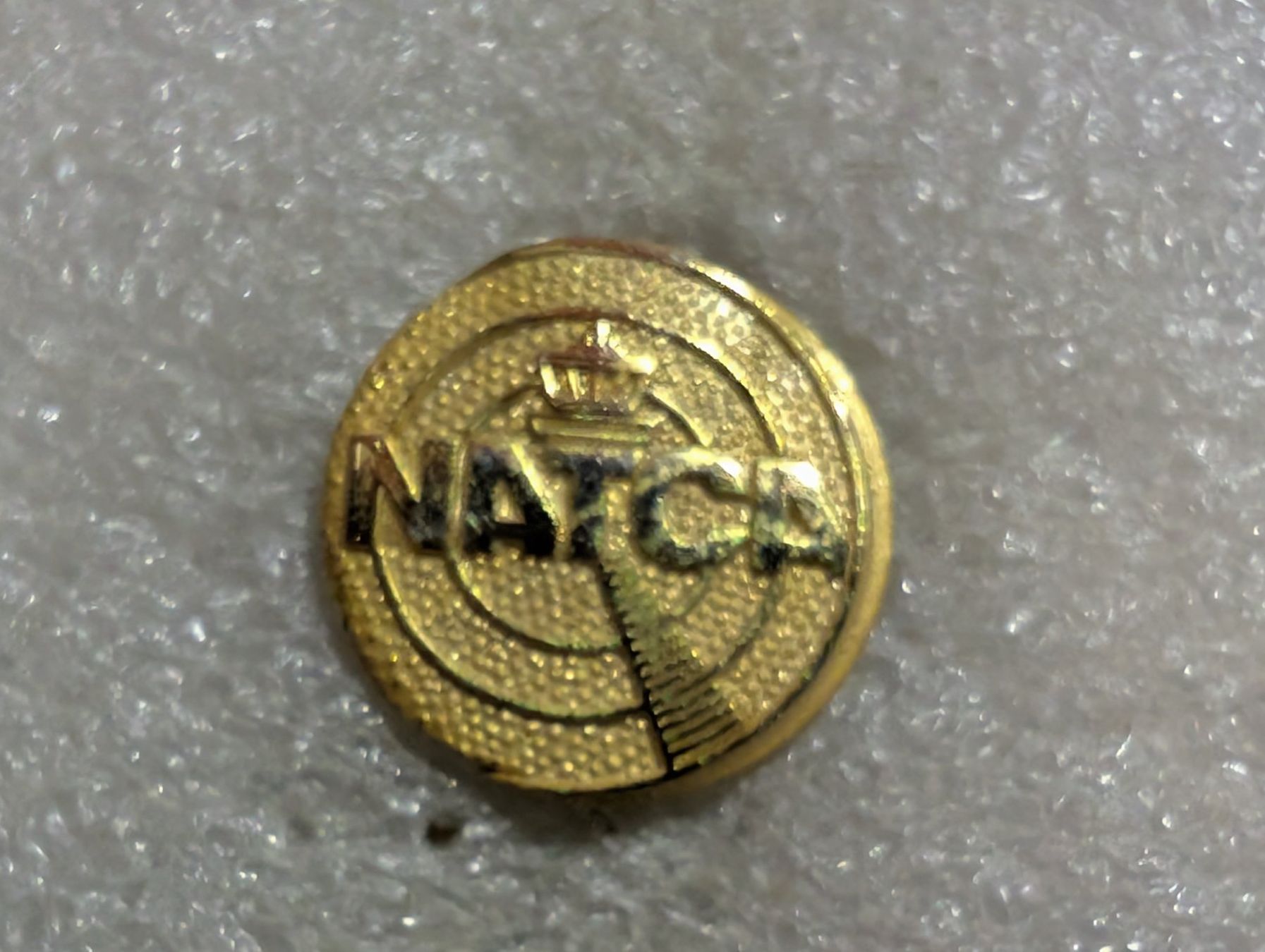Placchette & Badge: Ansteckpin 157: Natch – Usato da Oppligen venduto da Pin-Fall-Shop