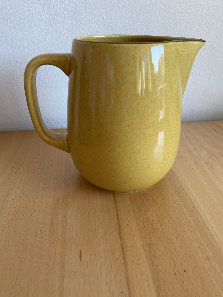Rössler Karaffen: Rössler Krug Senfgelb 1 Liter – Gebraucht aus Schwarzenburg von Michellu 3