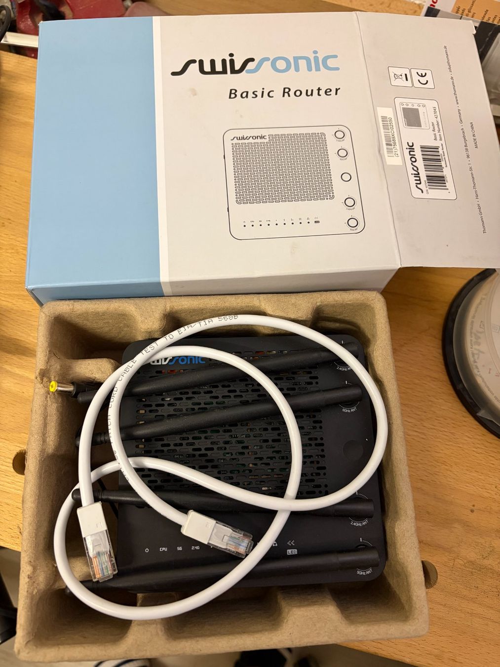 Modems & Router: Swissonic Basic Router wie neu – Gebraucht aus Winterthur von juger00
